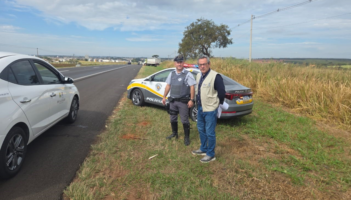Em Tanabi, Ipem-SP verifica radar na rodovia SP-320